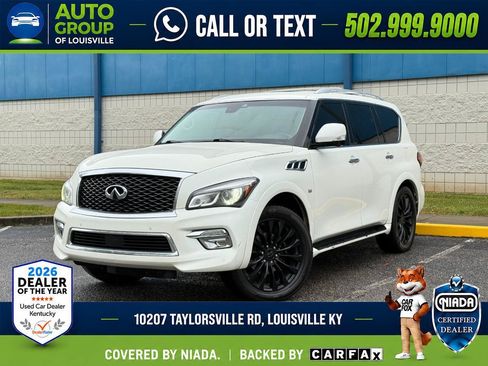 Used 2017 INFINITI QX80 4WD w/ Driver Assistance Package image 1