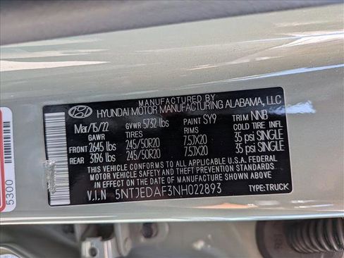 Used 2022 Hyundai Santa Cruz Limited AWD/4WD image 26