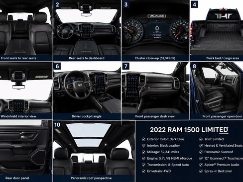 Used 2020 RAM 1500 Limited AWD/4WD image 18