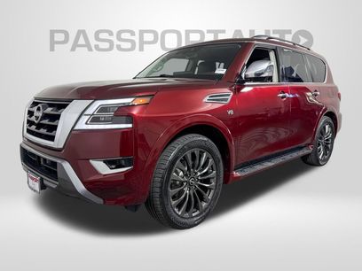 Certified 2021 Nissan Armada Platinum w/ Captain's Chairs Package