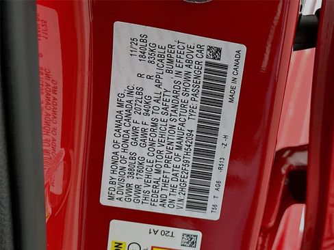 New 2026 Honda Civic Sport image 28