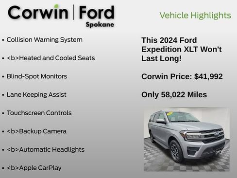 Used 2024 Ford Expedition XLT image 7