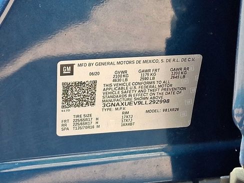 Used 2020 Chevrolet Equinox LT AWD/4WD image 25