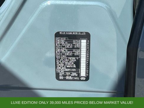 Used 2023 INFINITI QX50 Luxe AWD/4WD image 10