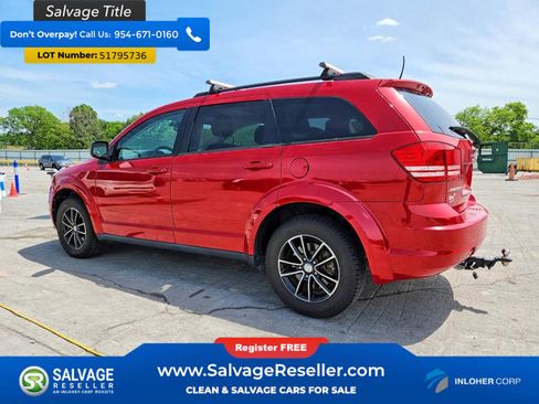 Used 2017 Dodge Journey SE w/ Flexible Seating Group FWD image 3