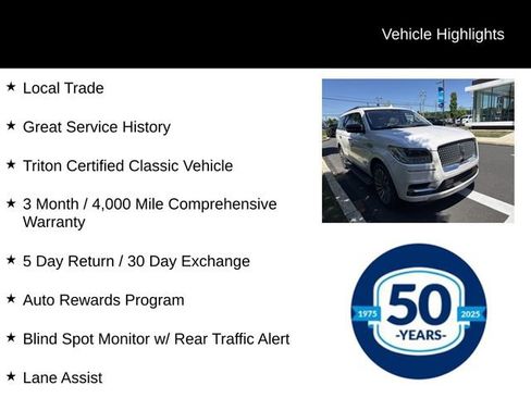Used 2018 Lincoln Navigator Reserve w/ Technology Package AWD/4WD image 8