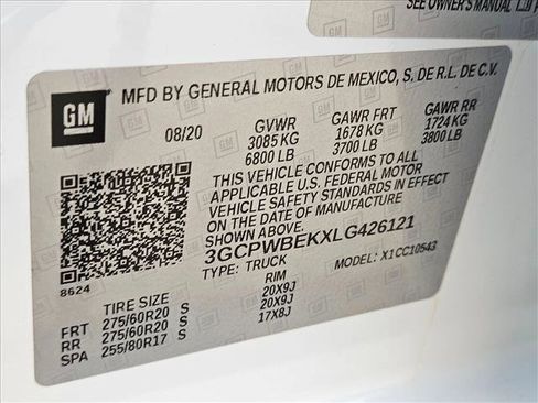 Used 2020 Chevrolet Silverado 1500 Custom w/ Custom Value Package image 25