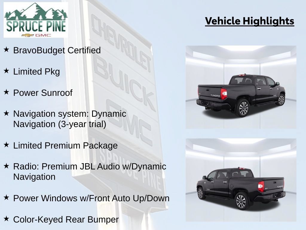 Used 2021 Toyota Tundra Limited w/ Limited Premium Package AWD/4WD image 8
