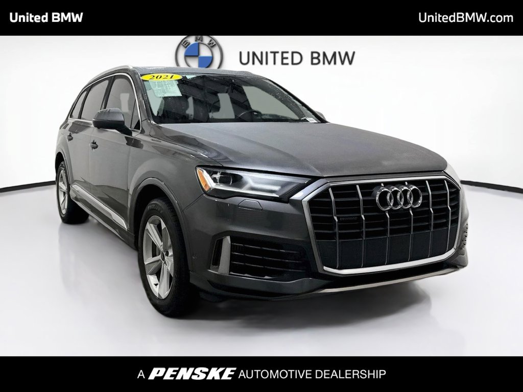 Used 2021 Audi Q7 3.0T Premium w/ Convenience Package AWD/4WD image 3