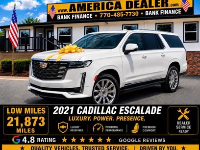 Used 2021 Cadillac Escalade Premium Luxury Platinum