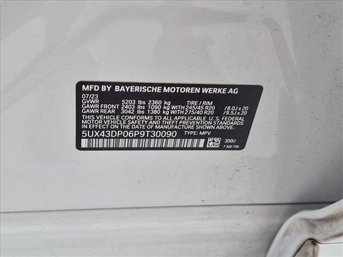 Used 2023 BMW X3 sDrive30i w/ M Sport Package RWD image 15