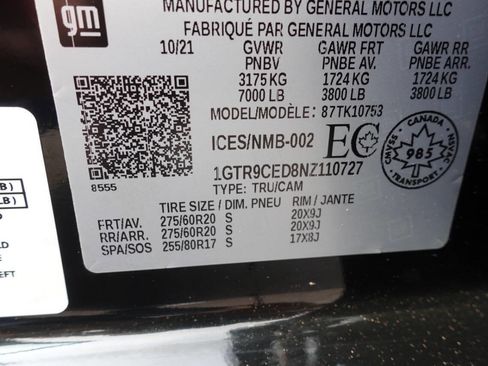 Used 2022 GMC Sierra 1500 Elevation w/ X31 Off-Road Package image 16