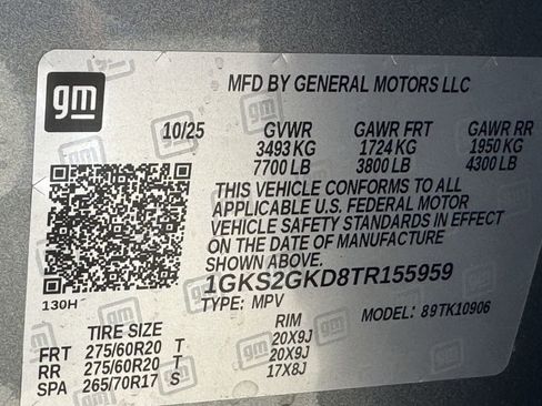 New 2026 GMC Yukon XL Elevation w/ LPO, Floor Liner Package image 22