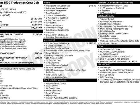 New 2026 RAM 3500 Tradesman image 26
