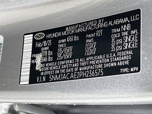 Used 2023 Hyundai Tucson SE AWD/4WD image 29
