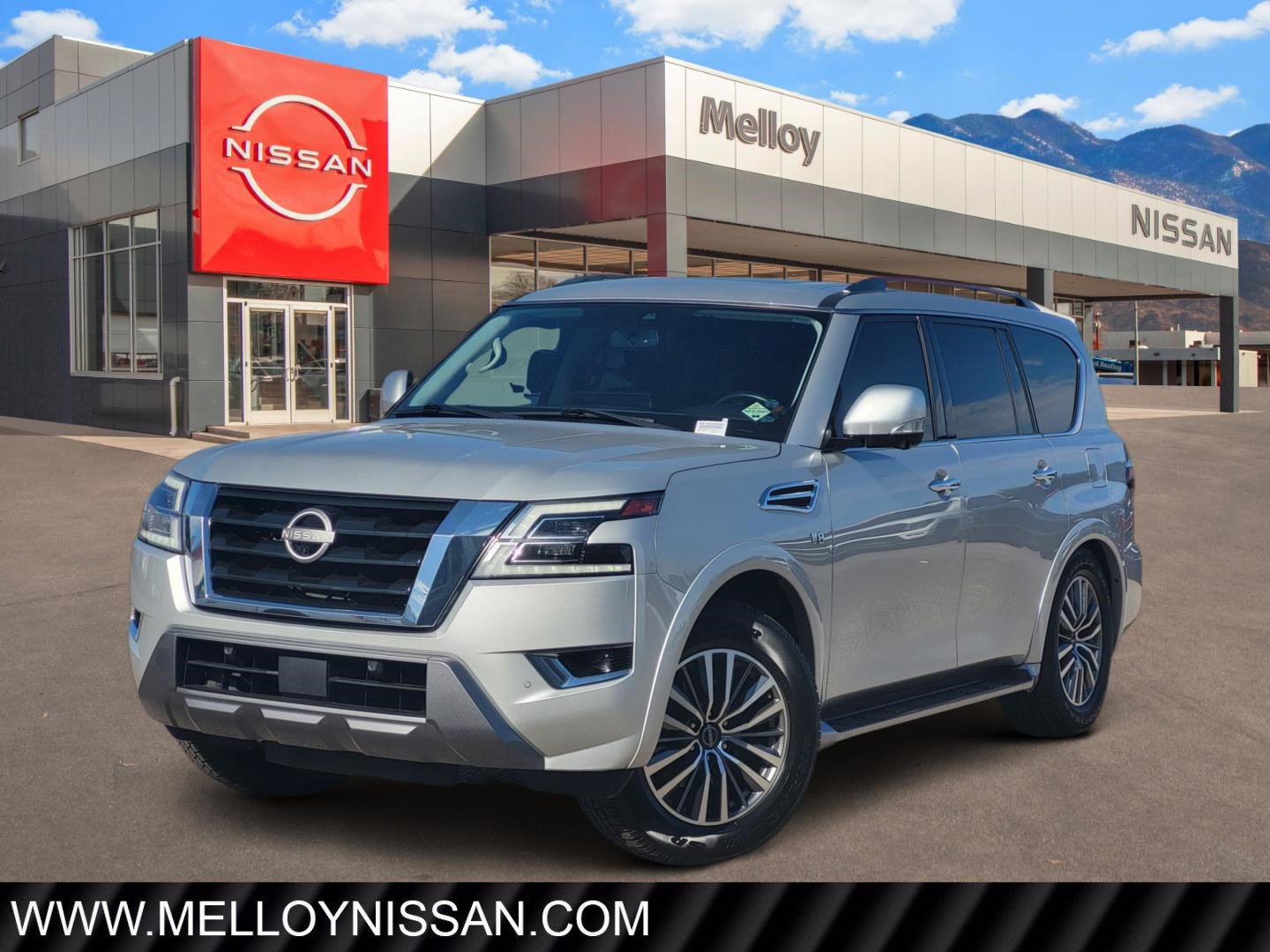 Certified 2022 Nissan Armada SL w/ Captain's Chairs Package AWD/4WD image 1