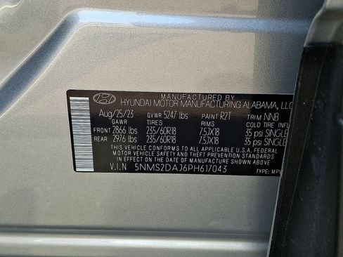 Certified 2023 Hyundai Santa Fe SEL AWD/4WD image 25