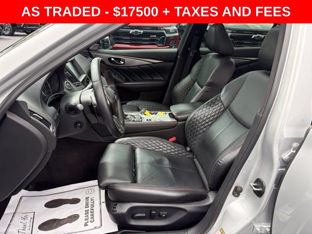 Used 2018 INFINITI Q50 Red Sport 400 w/ Sensory Package (Sport) RWD image 14