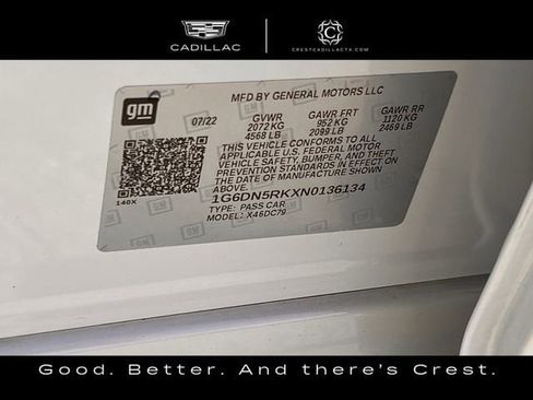 Certified 2022 Cadillac CT5 Premium Luxury image 33