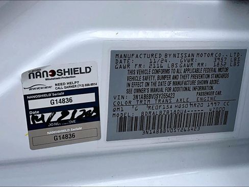 Certified 2025 Nissan Sentra S FWD image 33