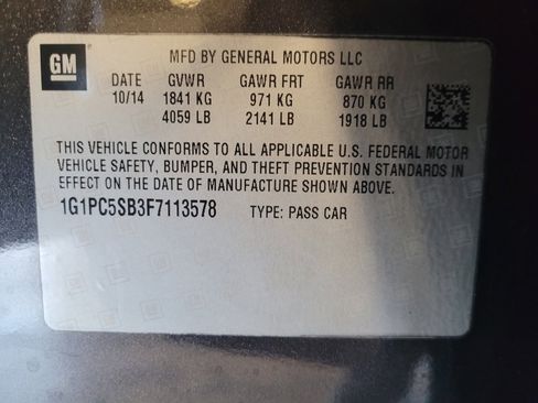 Used 2015 Chevrolet Cruze LT image 33