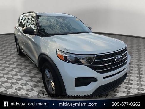 Certified 2021 Ford Explorer XLT RWD image 1
