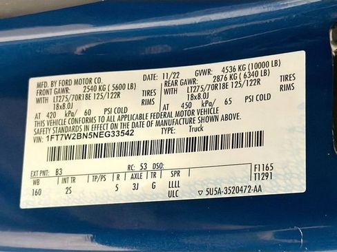 Used 2022 Ford F250 XLT w/ XLT Premium Package image 25