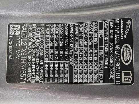 New 2026 Land Rover Discovery Sport Landmark AWD/4WD image 22