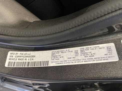 Used 2022 RAM 1500 Big Horn AWD/4WD image 36