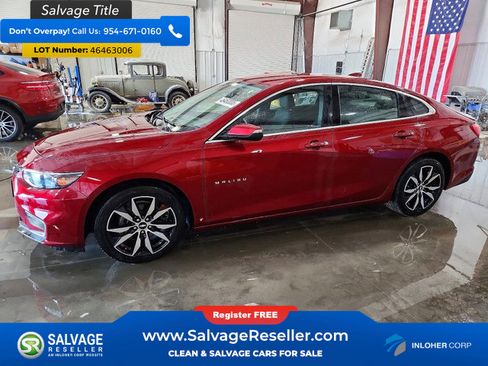 Used 2018 Chevrolet Malibu LT w/ Driver Confidence Package image 1