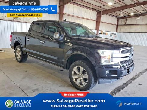 Used 2018 Ford F150 Platinum w/ Technology Package AWD/4WD image 5
