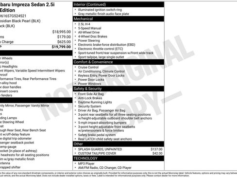 Used 2007 Subaru Impreza 2.5i Special Edition image 4
