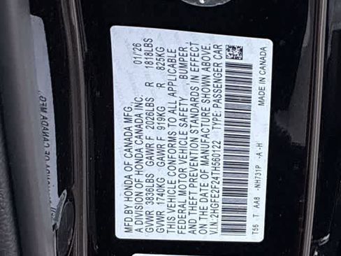 Certified 2026 Honda Civic LX image 45