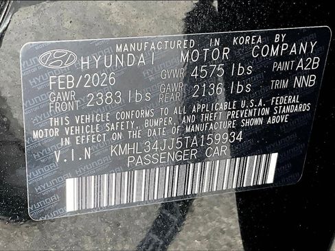 New 2026 Hyundai Sonata SEL FWD image 21