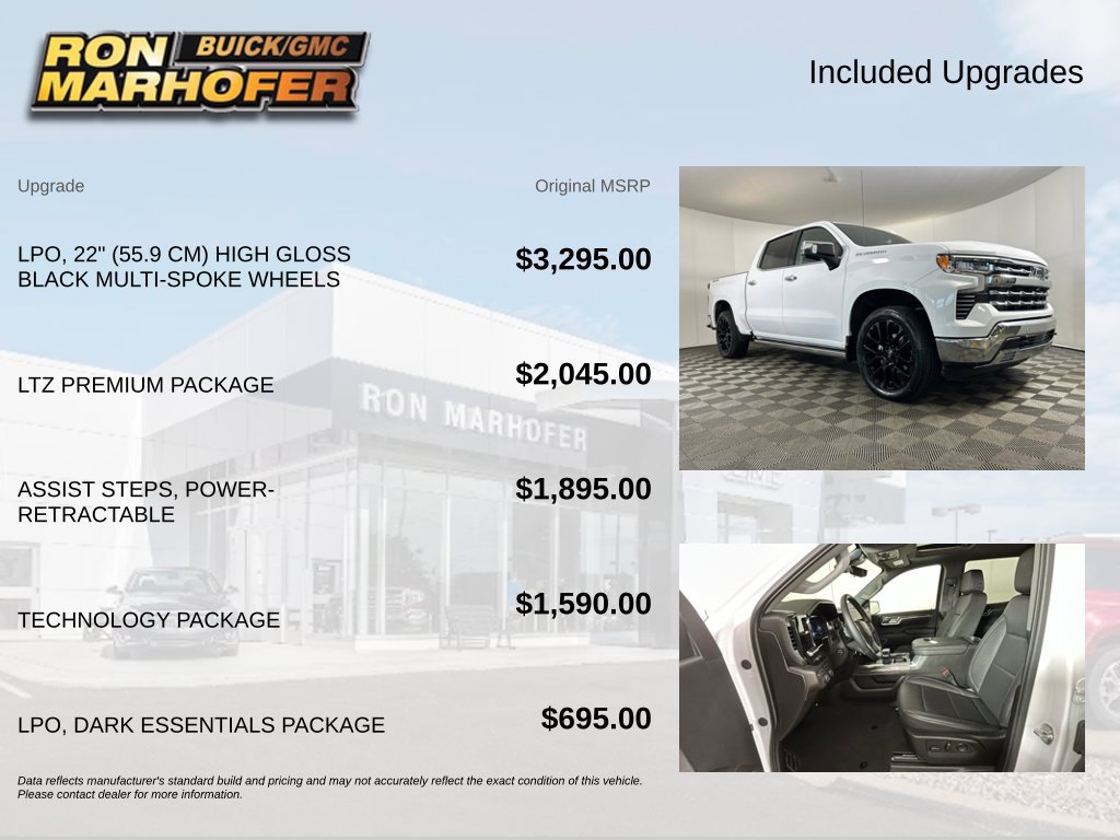 Used 2025 Chevrolet Silverado 1500 LTZ w/ LTZ Premium Package AWD/4WD image 6