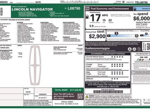 New 2026 Lincoln Navigator Reserve AWD/4WD image 26