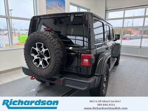 Used 2021 Jeep Wrangler Unlimited Rubicon w/ Uconnect 4C Nav & Sound Group AWD/4WD image 6