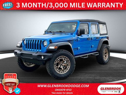 Used 2022 Jeep Wrangler Unlimited Sport AWD/4WD image 1