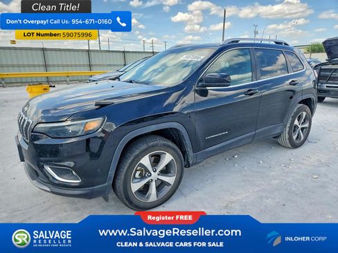 Used 2021 Jeep Cherokee Limited AWD/4WD image 1