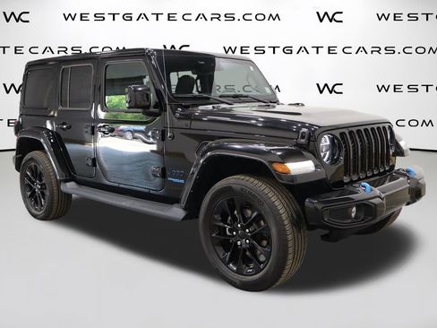 Used 2021 Jeep Wrangler Unlimited Sahara image 50
