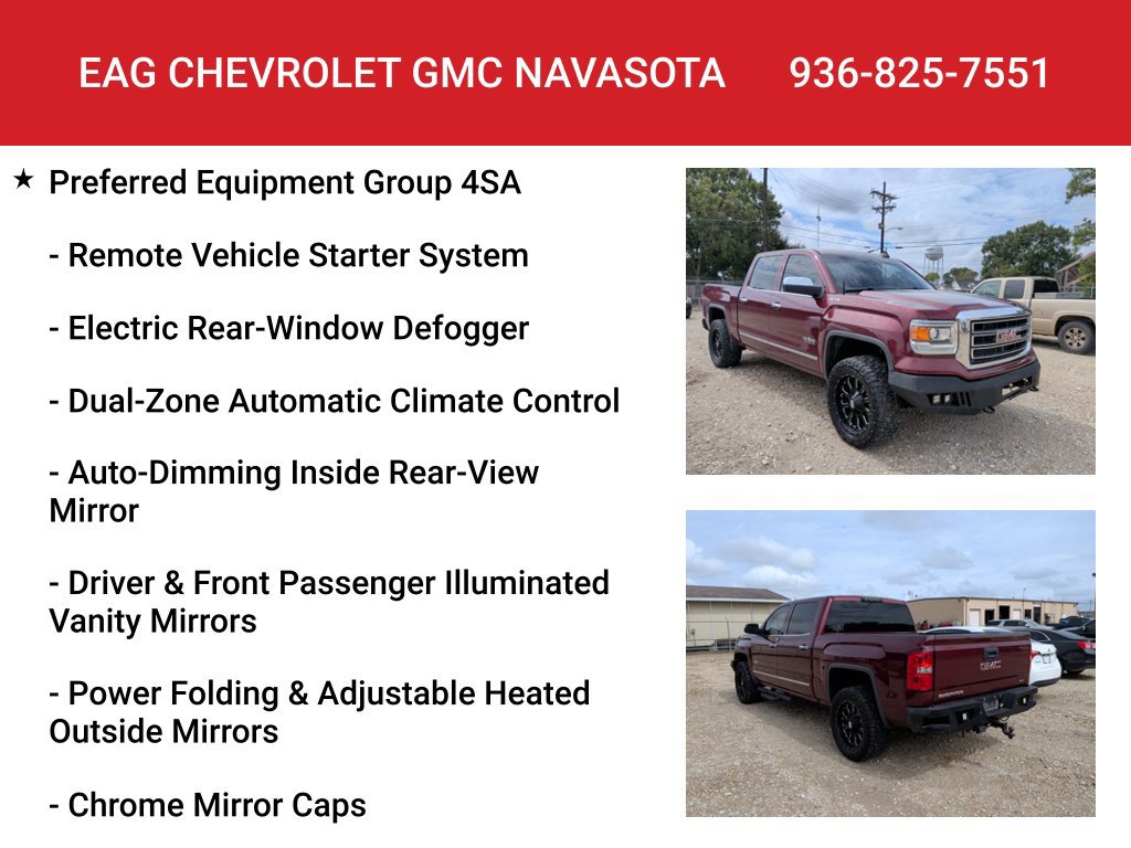 Used 2015 GMC Sierra 1500 SLT AWD/4WD image 8