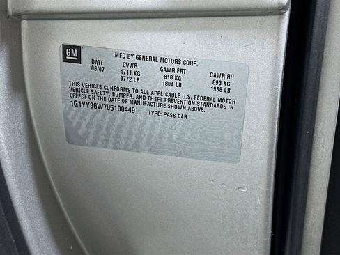 Used 2008 Chevrolet Corvette Convertible w/ Preferred Equipment Group image 12