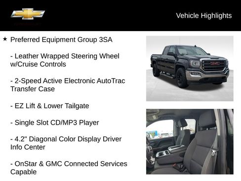 Used 2018 GMC Sierra 1500 SLE w/ SLE Value Package AWD/4WD image 20
