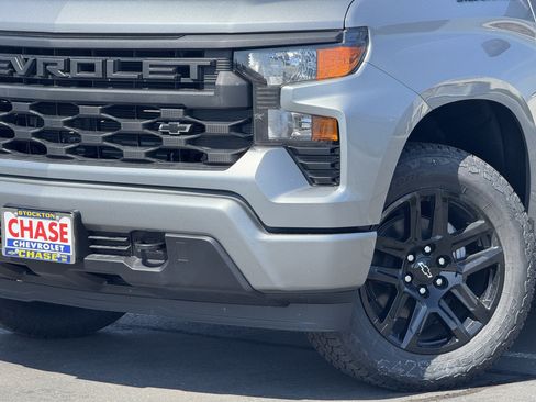 New 2025 Chevrolet Silverado 1500 Custom w/ Turbomax Blackout Package AWD/4WD image 3