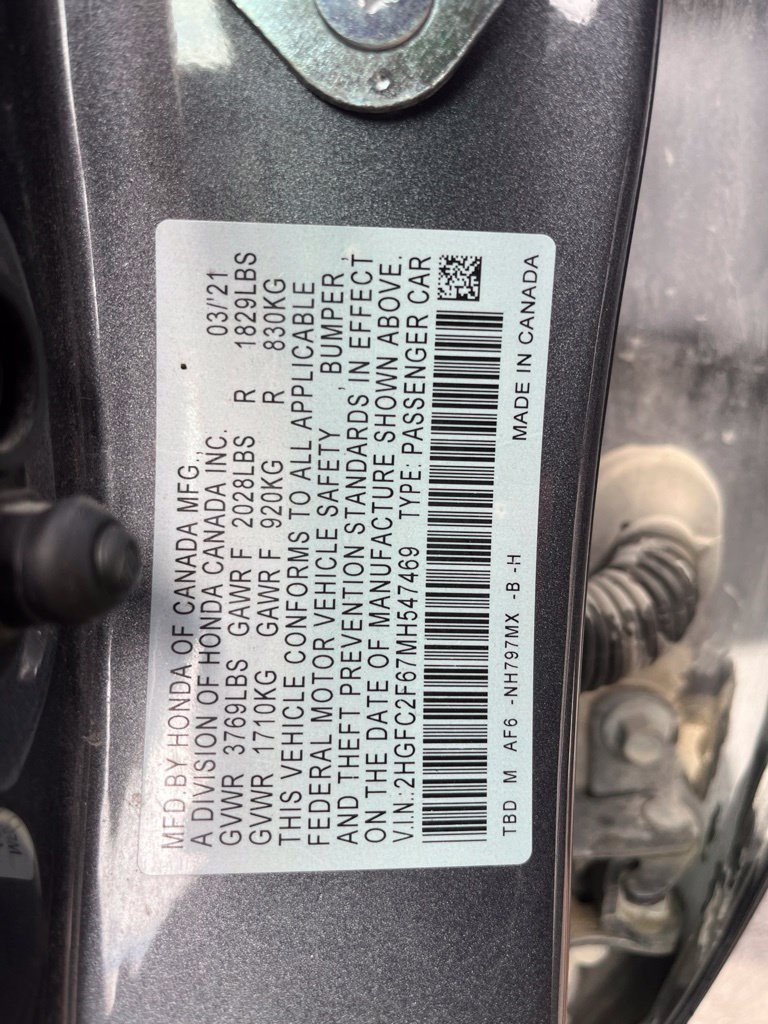Used 2021 Honda Civic LX image 9