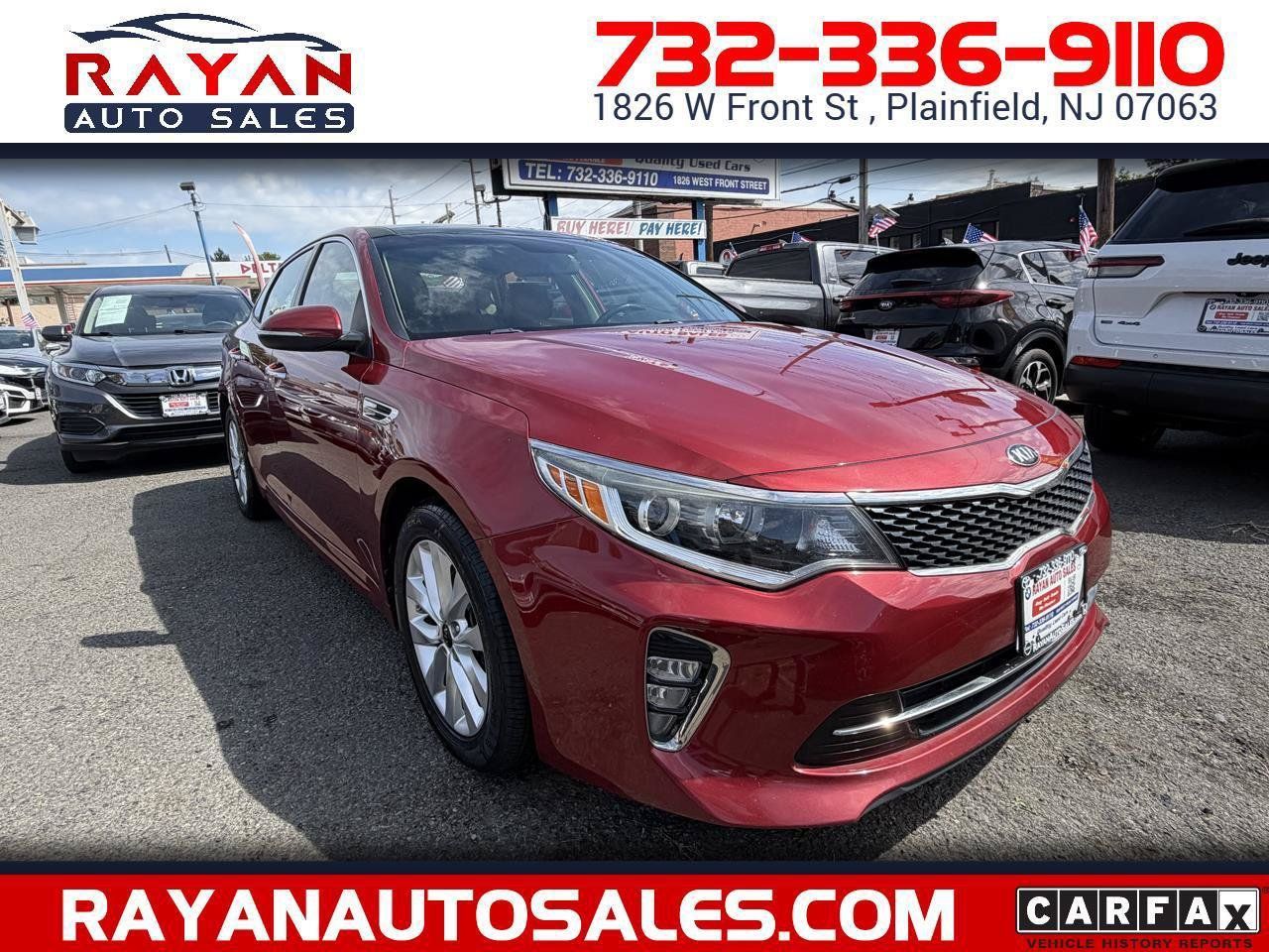 Used 2018 Kia Optima S w/ Panoramic Sunroof Package FWD image 1