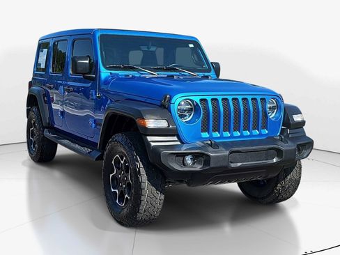 Used 2021 Jeep Wrangler Unlimited Sport w/ Sun And Sound Package AWD/4WD image 2