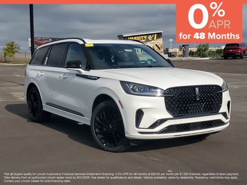 New 2026 Lincoln Aviator Reserve w/ Jet Appearance Package AWD/4WD image 1