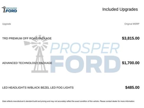 Used 2023 Toyota Tacoma TRD Off-Road w/ TRD Premium Off Road Package image 3
