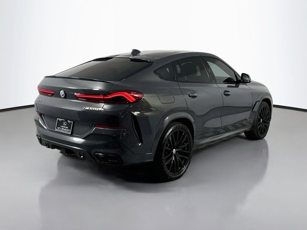 Used 2023 BMW X6 M50i w/ Executive Package AWD/4WD image 5